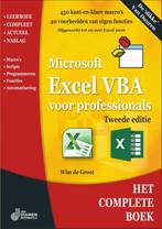 Excel VBA voor professionals / Het complete boek, Boeken, Verzenden, Gelezen, Wim de Groot