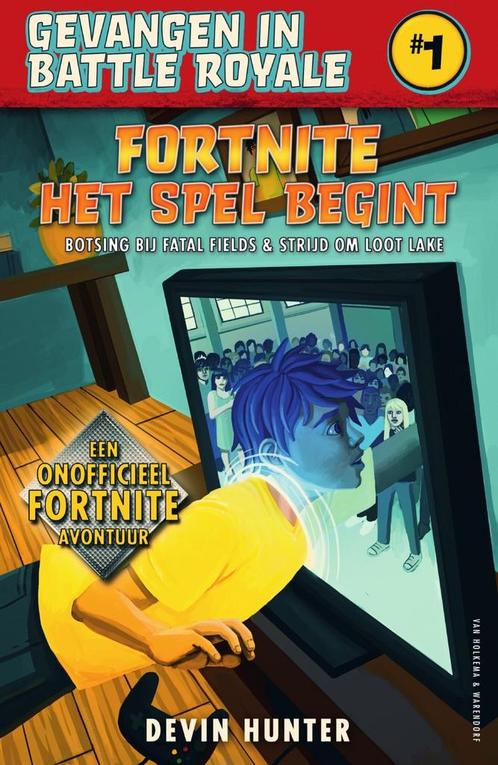 Gevangen in Battle Royale 1 - Het spel begint (Devin Hunter), Boeken, Kinderboeken | Kleuters, Nieuw, Verzenden