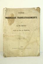 Gavarni - Douze nouveaux travestissements [Suite de 12, Antiek en Kunst, Antiek | Boeken en Bijbels