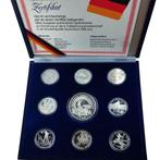 Duitsland. Silver Proof 9 Medal Set (323g) - European