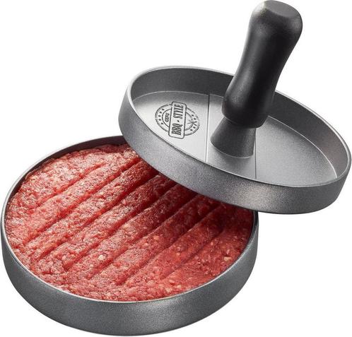 Hamburgerpers BBQ Gefu, Tuin en Terras, Houtskoolbarbecues, Verzenden