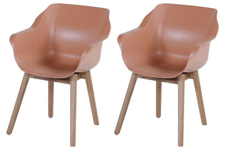 Set van 2- Hartman Sophie Studio diningstoel-Italian Terra-, Tuin en Terras, Tuinstoelen, Nieuw, Overige materialen, Verzenden