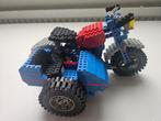 Lego Set - 857 - Technic - Motorbike with sidecar ( motor, Nieuw