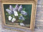 J.W. Hubert (XX) - Stilleven bloemen