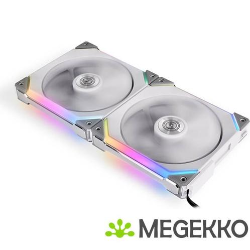 Lian Li UNI FAN SL140, 2-pack, Wit, 140mm, Computers en Software, Computerkoelers, Nieuw, Verzenden