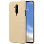 Nillkin OnePlus 7T Pro Hoesje Super Frosted Shield Goud, Verzenden, Nieuw, Hoesje of Tasje
