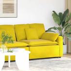 Gele bank module | OP = OP | Luxe retourdeal, Huis en Inrichting, Ophalen of Verzenden, Nieuw, 100 tot 125 cm, Minder dan 150 cm