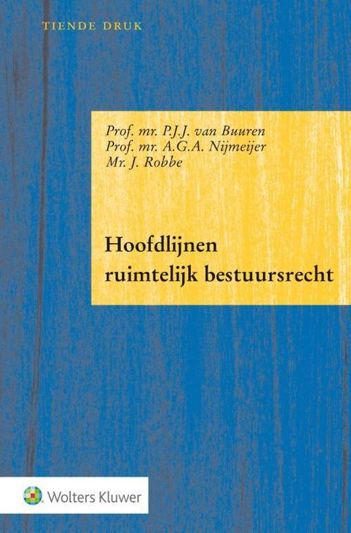 Hoofdlijnen ruimtelijk bestuursrecht 9789013140101, Boeken, Wetenschap, Gelezen, Verzenden