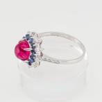 Zonder Minimumprijs - Ring - 14 karaat Witgoud - 2.89ct. tw., Nieuw