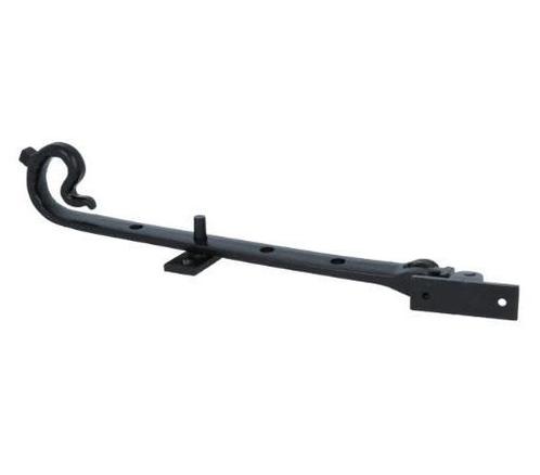 Raamuitzetter met krul 250mm ijzer zwart, Doe-het-zelf en Verbouw, Hang- en Sluitwerk, Verzenden