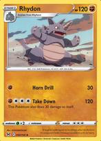 Rhydon 090/196 Lost Origin, Hobby en Vrije tijd, Verzamelkaartspellen | Pokémon, Ophalen of Verzenden, Nieuw, Losse kaart, Foil