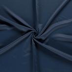 Verduisterende stof marineblauw - Polyester stof 30m op rol, Hobby en Vrije tijd, Stoffen en Lappen, 200 cm of meer, Nieuw, Blauw