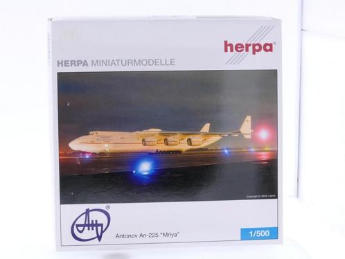 Schaal 1:500 Herpa 515436 Antonov An-225 Mriya Reg. UR-..., Hobby en Vrije tijd, Modelbouw | Vliegtuigen en Helikopters, Gebruikt