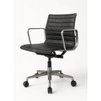Tweedehands Quinti vergaderstoel, Huis en Inrichting, Fauteuils, Gebruikt, Minder dan 75 cm, Ophalen of Verzenden, Leer