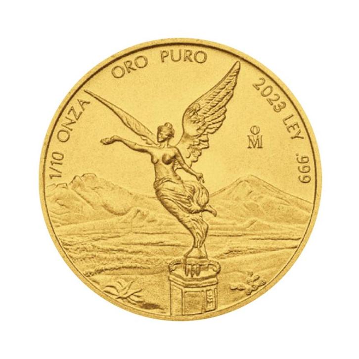 Gouden munt Mexican Libertad 2023 1/10 troy ounce, Postzegels en Munten, Edelmetalen en Baren, Verzenden