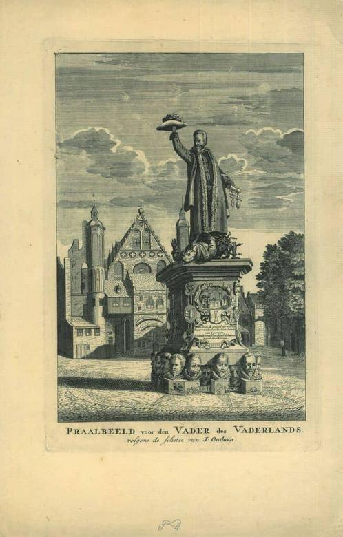 Portrait of Johan van Oldenbarnevelt, Antiek en Kunst, Kunst | Etsen en Gravures