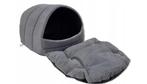 Hondenmand - hondencave - 45x49x36 cm - donkergrijs, Dieren en Toebehoren, Ophalen of Verzenden, Nieuw
