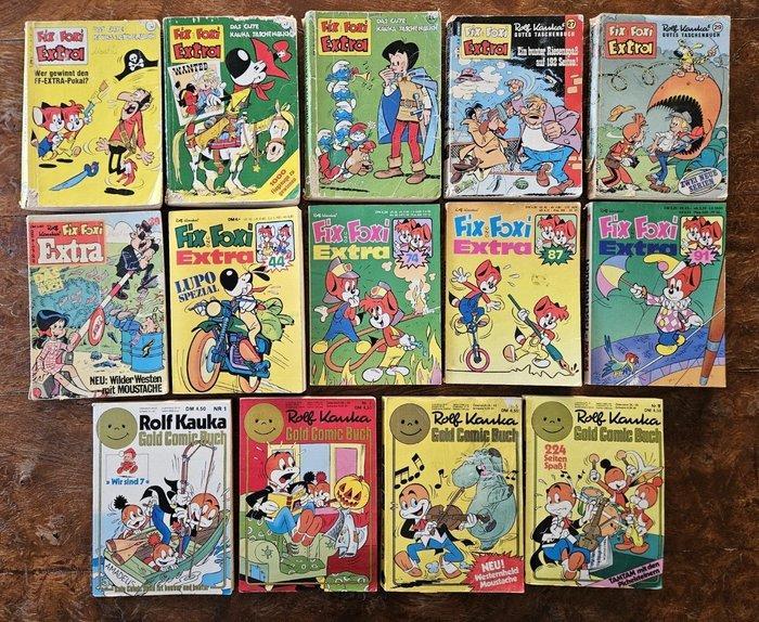 Fix & Foxi, Rolf Kauka Gold Comic - 14 Comic collection,, Boeken, Stripboeken