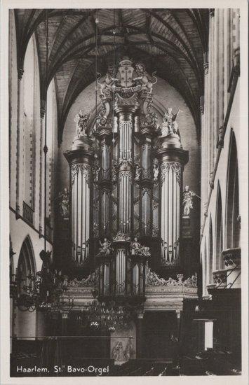 HAARLEM - St. Bavo-Orgel, Verzamelen, Ansichtkaarten | Nederland, Verzenden