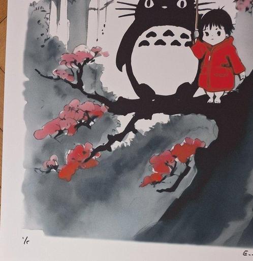 Emma Wildfang - My neighbor Totoro - Watercolor and pencil, Spelcomputers en Games, Spelcomputers | Overige Accessoires
