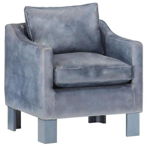 Kuipstoel Grijs Leer | Retourdeal | 42% Korting!, Huis en Inrichting, Stoelen, Grijs, Nieuw, Ophalen of Verzenden