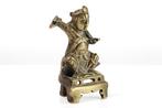 Figuur - Protector figure - Gepatineerd brons - China - Qing