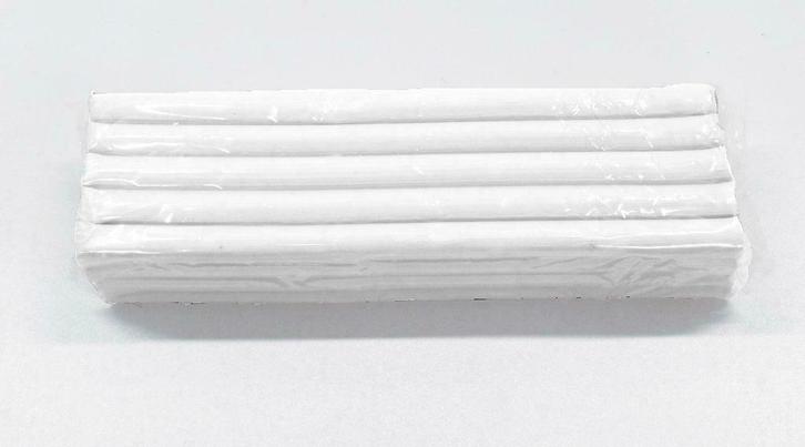 Plasticine - 1 Kg. Wit, Hobby en Vrije tijd, Knutselen, Nieuw, Verzenden