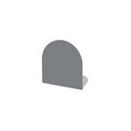 Vloerplaat zwart staal halfrond 1200x1000mm, Huis en Inrichting, Kachels, Ophalen of Verzenden, Nieuw