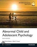 Abnormal Child And Adolescent Psychology 9780205911844, Zo goed als nieuw, Verzenden