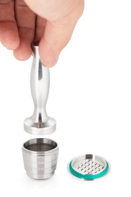 2dekans | Herbruikbare Nespresso Capsule Set - Hervulbare, Witgoed en Apparatuur, Koffiezetapparaten, Zo goed als nieuw, Ophalen of Verzenden