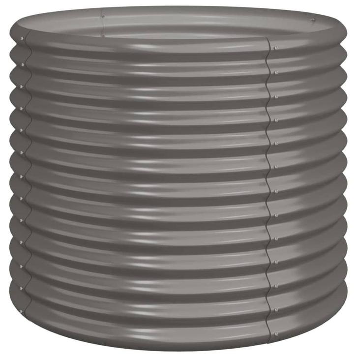 Grijze Plantenbak 80x80 - Stevig Staal - Retourdeal!, Tuin en Terras, Bloembakken en Plantenbakken, 60 cm of meer, 60 tot 100 cm