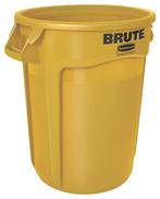 Rubbermaid Brute container 121,1 ltr geel, Verzenden