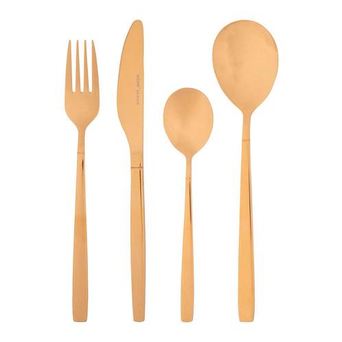 Altom Design Noble Pure Gold 24 Delige Gouden Bestekset -, Huis en Inrichting, Keuken | Bestek, Ophalen of Verzenden