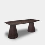 Tafel Deens Ovaal Eikenhout - Set Kegelpoot - Dear Brown, Nieuw