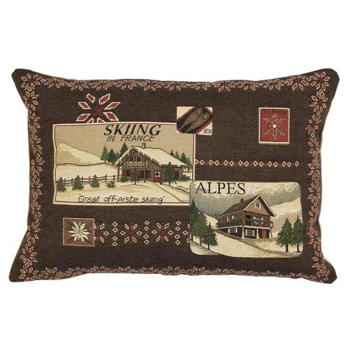 gobelin kussen alpen alpes 30x45cm, Huis en Inrichting, Woonaccessoires | Overige, Verzenden