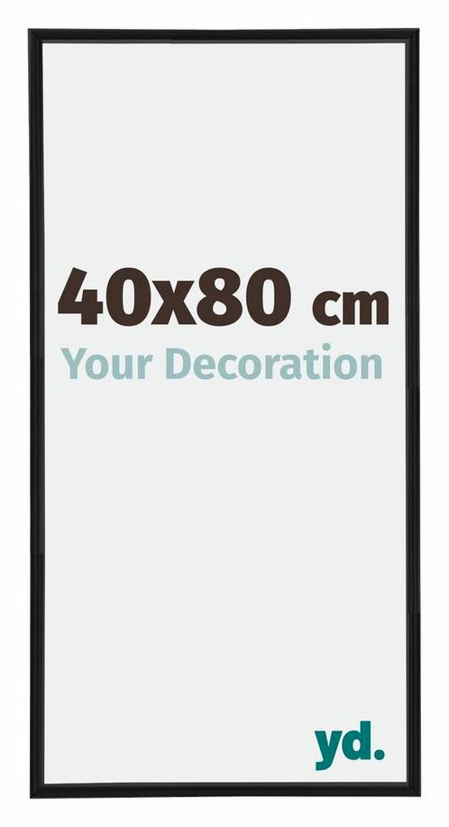 Fotolijst 40x80 cm - Zwart Mat - Kunststof - Annecy, Huis en Inrichting, Woonaccessoires | Lijsten, Nieuw, Verzenden
