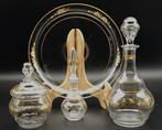 Drinkservies (4) - Kristal - Toegewezen aan Baccarat, Antiek en Kunst, Antiek | Glas en Kristal