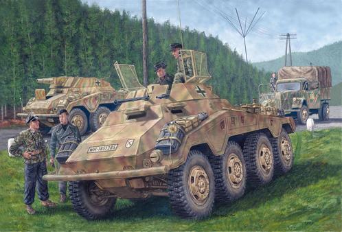 Dragon - Sd.kfz.234/1 Schwerer Panzerspähwagen 1:35, Hobby en Vrije tijd, Modelbouw | Overige, Nieuw, Verzenden