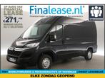Citroën Jumper 30 2.0 BlueHDi L2H2 Airco Cam Cruise €271pm, Citroën, Zwart, Nieuw, Lease