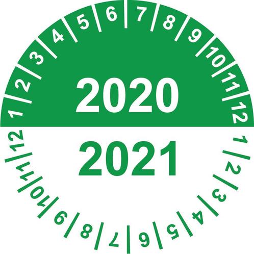 Keuringssticker met jaartallen, Hobby en Vrije tijd, Stickers en Plaatjes, Verzenden