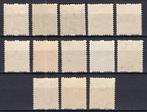 Nederland 1926 - Tweezijdige Roltanding - NVPH R19 t/m R31, Postzegels en Munten, Postzegels | Nederland, Gestempeld