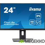 Iiyama ProLite XUB2492HSU-B6 24  Full HD 100Hz IPS Monitor, Verzenden, Nieuw, Iiyama