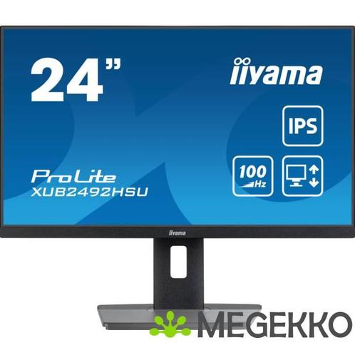 Iiyama ProLite XUB2492HSU-B6 24  Full HD 100Hz IPS Monitor, Computers en Software, Monitoren, Nieuw, Verzenden