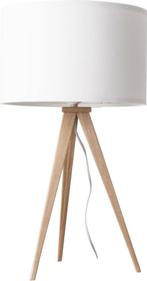 Tweedekans | Tripod tafellamp hout - Zuiver - wit, Ophalen of Verzenden, Nieuw