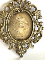 Reliekhouder - Brons, Glas, Textiel - 1850-1900 - Ex