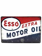 Metalen Wandbord - Esso Motor Oil, Ophalen of Verzenden, Nieuw