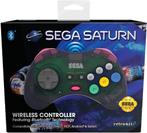 Retro-Bit Sega Saturn Bluetooth controller slate grey, Spelcomputers en Games, Verzenden, Nieuw