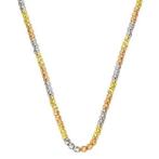 Handmade - Halsketting - 14 karaat Geel goud - Kleurrijke, Nieuw