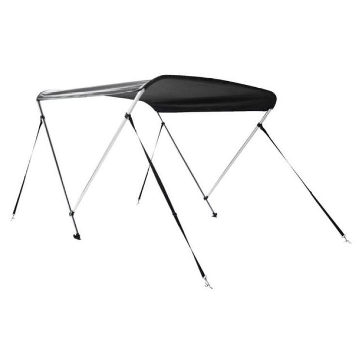 Talamex Biminitop Deluxe 2 boog Zwart, Watersport en Boten, Accessoires en Onderhoud, Nieuw, Ophalen of Verzenden