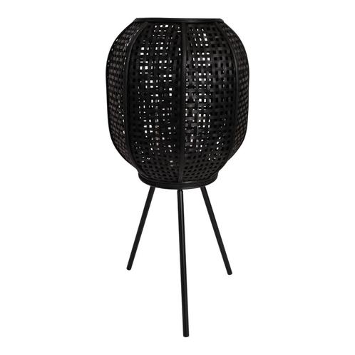 Macy lantaarn op voet ø32x66cm - zwart, Huis en Inrichting, Stoelen, Zwart, Nieuw, Ophalen of Verzenden
